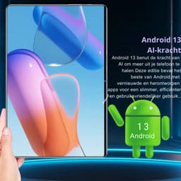 2025 5G Nieuwe 10,36-Inch Tablet Android 16GB RAM 1TB ROM Android 12000mAh Batterij 16MP 32MP 10-Core Dual SIM Netwerk Bluetooth - zwart — thumbnail 2