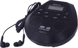 Denver Discman - Draagbare CD & MP3 speler - Anti shock - Ingebouwde speakers - Inclusief Oordopjes - CD, CD-R, CD-RW, MP3 - DMP395 — thumbnail 1