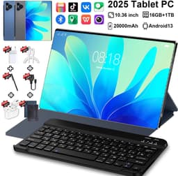 2025 Originele Nieuwe P70 Pro Tablet 10.36 Inch Android Snapdragon 8gen2 Globaal 16Gb + 1024Gb 20000Mah 5G Dual Sim Wifi Hd -Black — thumbnail 1