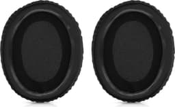 kwmobile 2x oorkussens geschikt voor Kingston HyperX Cloud II 2 / Cloud III 3 / III S / 3S - Earpads voor koptelefoon in zwart — thumbnail 4