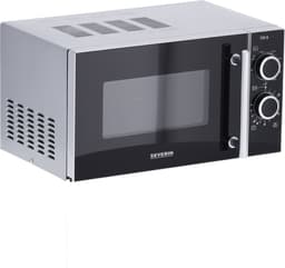 Severin MW 7771 - Magnetron met grill - 20 liter - RVS/Zwart — thumbnail 3