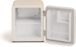 CREATE - Koelkast in retrostijl - Gebroken wit - Handvat Zwart - FRIDGE RETRO 48L — thumbnail 3