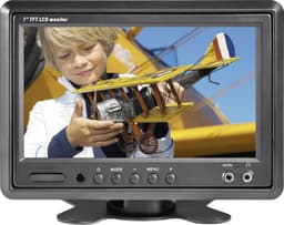 Renkforce T-701B Auto LCD-monitor 17.8 cm 7 inch — thumbnail 1