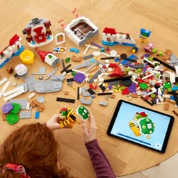 LEGO Super Mario - Uitbreidingsset: Peach' kasteel Constructiespeelgoed — thumbnail 3