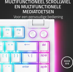 Razer BlackWidow V4 75% gaming toetsenbord — thumbnail 4