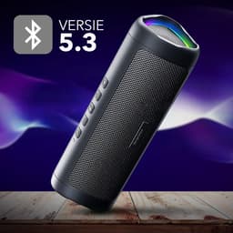 Gadgetplace Bluetooth Speaker - Tot 24 uur Muziek - RGB verlichting - IPX5 Waterproof - Draadloze Muziek Box - Partybox - Geluidsbox — thumbnail 3