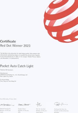 Brook Pocket Auto Catch Light Keychain — thumbnail 2