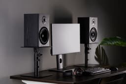 Speakerstandaard bureau - luidsprekerstandaard - set van 2 stuks — thumbnail 5