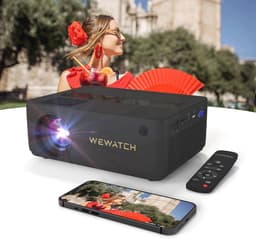 Draagbare Mini Projector 1080P Full HD | WiFi & Bluetooth Ondersteuning | Compacte Beamer voor Home Cinema — thumbnail 1