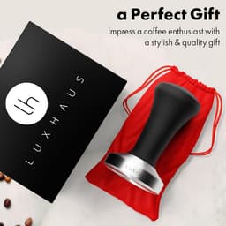 Espresso Tamper 51 mm Plat RVS Basis | Barista Koffiestamper — thumbnail 5