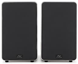 AVCOM Active Bookshelf Speaker Pair, White — thumbnail 3