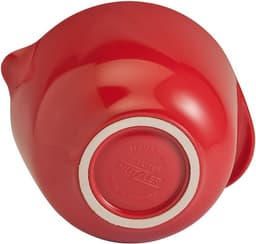 Mengkom - Keuken Kom - Bakken en Mixen - Antislip Ring Bodem - 2.5 Liter - Rood — thumbnail 5