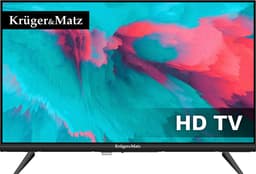 Kruger&Matz - 24" HD Televisie - DVB-T2 - H.265 HEVC — thumbnail 1