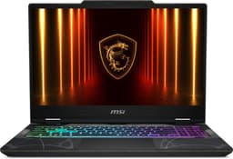 MSI Cyborg 15 B13WFKG-879BE Intel® Core™ i7 i7-13620H Laptop 39,6 cm (15.6") Full HD 16 GB DDR5-SDRAM 512 GB SSD NVIDIA GeForce RTX 5060 Wi-Fi 6E (802.11ax) Windows 11 Home Zwart — thumbnail 1