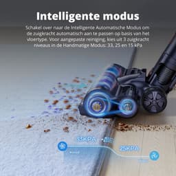 FlinQ Vacuum Cleaner V12 Pro - Steelstofzuiger Draadloos - Stofzuiger zonder Zak - Met Duurzame Accu - Snoerloos en geschikt als Kruimeldief - Paars — thumbnail 2