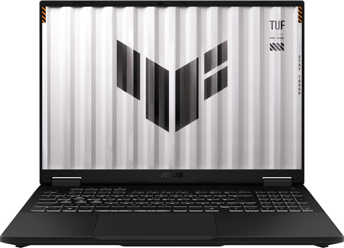 ASUS TUF Gaming A16 FA608UM‑RV118W - Gaming Laptop - 16 inch - WUXGA - AMD Ryzen 7 - 16GB/1TB - RTX 5060 - Wi‑Fi 6E — afbeelding 1