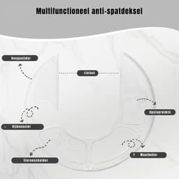 SAVI® Mixer met mengkom - Mixer - Mixer met mengkom keukenmachine - Zwart - ‎14cm x 30cm x 36 cm — thumbnail 5
