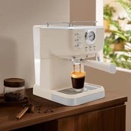 Compacte Espresso Machine met Stoomfunctie voor Thuis en Kantoor — thumbnail 5
