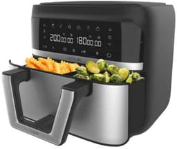 Cecotec Cecofry Dual 9000 2850w 9l Airfryer Zwart 9 Liters / EU Plug 220V — thumbnail 2