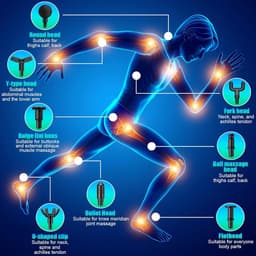 Massage Gun Professioneel - Massage Apparaat - Theragun - Fitnessapparaat — thumbnail 3