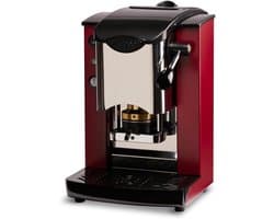 Koffiepadmachine - ESE machine - Snelle koffie - Verstelbare padpers - 32 x 21 x 35 cm - Roestvrij staal Zwart