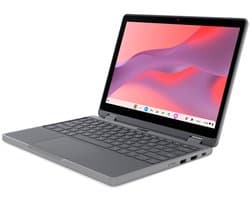 Lenovo Chrome 500e 2in1 G5 M89 MediaTek Kompanio 540 Chromebook 31 cm (12.2") Touchscreen WUXGA 8 GB LPDDR5x-SDRAM 64 GB UFS Wi-Fi 6E (802.11ax) ChromeOS Engels Grijs