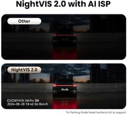 Dashcam – Autocamera – Camerasysteem – Rijveiligheidscamera – 3-Kanaals Dashcam – 4K Ultra HD Sony STARVIS Sensor – 5GHz Wi-Fi & ADAS Veiligheidsmeldingen — thumbnail 4