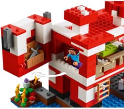 Lego Minecraft 21270 Het Mooshroom Huis Bouwstenen — thumbnail 5