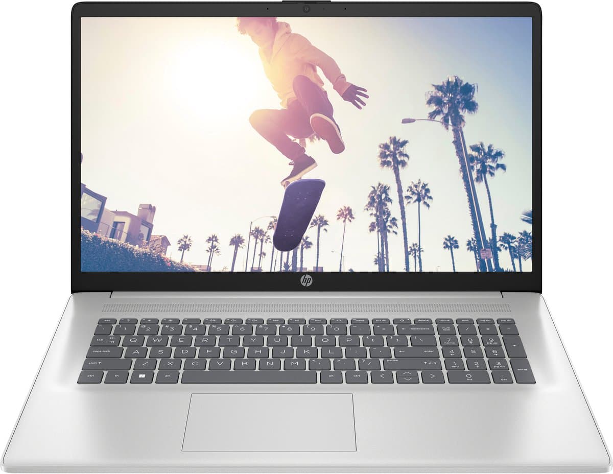 HP Laptop 17-cn4001nq Intel Core 5 120U 43,9 cm (17.3") Full HD 16 GB DDR4-SDRAM 1 TB SSD Wi-Fi 6 (802.11ax) - Windows 11 Pro — afbeelding 1