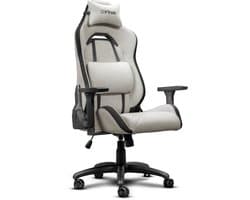 Trust GXT 723B Ruya Fabric - Ergonomische Gamestoel - 3D-armleuningen - Ademende Stoffen Bekleding - Tot 150 kg - Beige