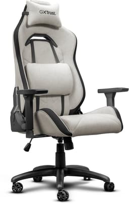 Trust GXT 723B Ruya Fabric - Gaming Stoel - Gamestoel - Bureaustoel - Verstelbaar - Gamingstoel - Gaming Chair - Beige — thumbnail 1