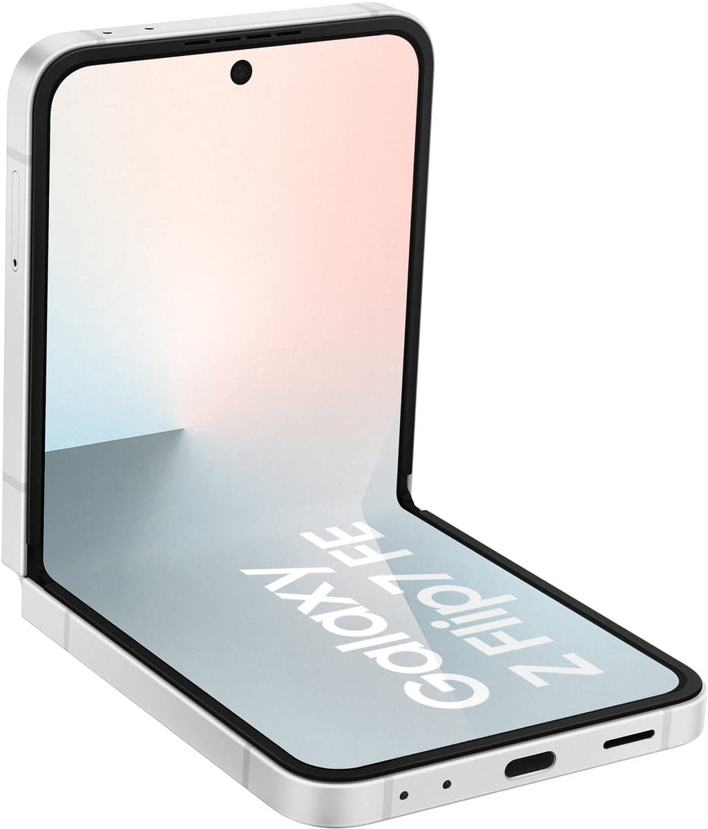 Samsung Galaxy Z Flip7 FE 5G - 256GB - Wit — afbeelding 1