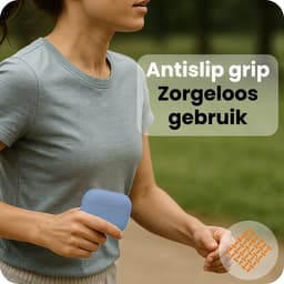 Hoesje - Geschikt voor Apple Airpods Pro 3 - met Clip - Siliconen Hoes - Silicone Case Cover - Lichtblauw — thumbnail 5