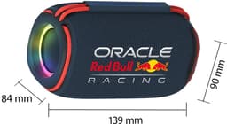 Oracle Red Bull Racing Portable Speaker – Compacte Bluetooth Speaker met LED Verlichting - 20W Max Vermogen - Koppel er 2 met TWS (RB-SK440) — thumbnail 3