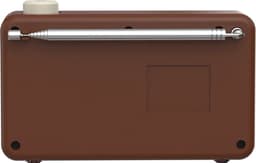 Kenwood CR-M25DAB Draagbare DAB+ radio met automatische veiligheidswaarschuwingsfunctie - Bruin — thumbnail 4
