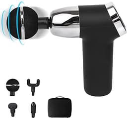 Massagepistool met USB-oplaadfunctie en 4 massagekoppen voor diepe weefselmassage — thumbnail 1