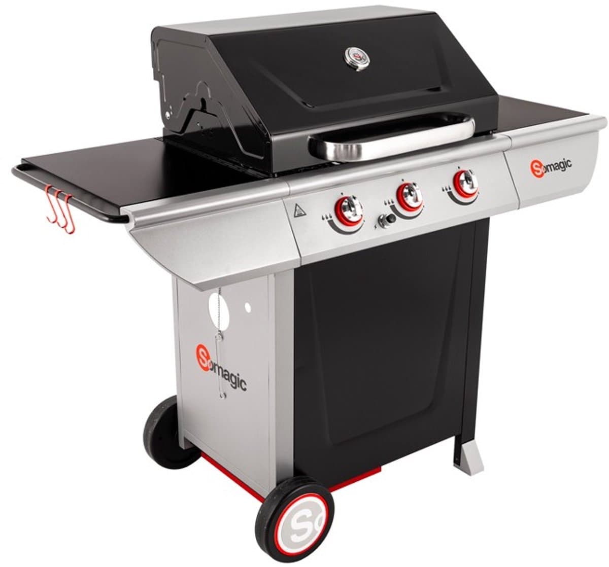 MANHATTAN 300S Gas Barbecue - 3 branders 10,5kW — afbeelding 1