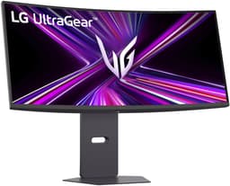 LG UltraWide 34G600A-B Curved Gaming Monitor - 34 inch - 160Hz - 1ms - UltraWide QHD (3440x1440) - HDR10 - FreeSync Premium - Ingebouwde Luidsprekers — thumbnail 3