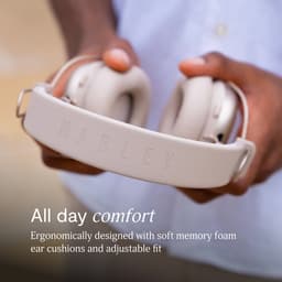 HOUSE OF MARLEY POSITIVE VIBRATION REBEL ANC Over-ear Draadloze hoofdtelefoon met Noise-cancelling Cream — thumbnail 4