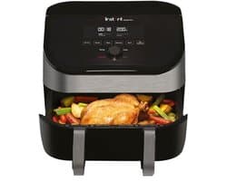 XXL Heteluchtfriteuse met Dubbele Kamer - 8-in-1 Multifunctioneel