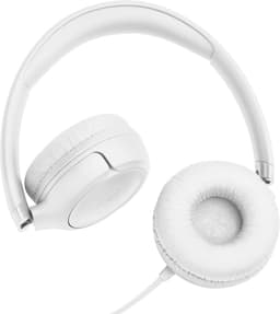 JBL Tune 530 USB-C - USB C Koptelefoon - Bedrade On-ear Headset voor iPhone 15, 16 & 17 - Met Microfoon - JBL Pure Bass - Samsung & Laptop - Wit — thumbnail 3