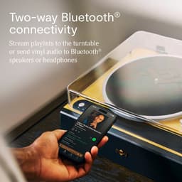 House of Marley Soul Rebel Platenspeler met Ingebouwde Speakers - Bluetooth - LED Licht - Vinyl - LP - Auto-stop - Premium - Bamboo Design - Ingebouwde Stofkap - Gemaakt van Duurzame Materialen — thumbnail 3