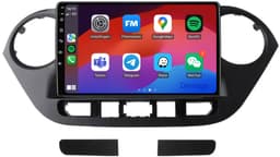 CarPlay autoradio geschikt voor Hyundai i10 | 2014 t/m 2017 | Android 16 | Draadloos Apple CarPlay & Android Auto | 2GB + 32GB | QuadCore processor | Denago DNG-A16 | 2025 model | 2014 2015 2016 2017 | Bluetooth & Wifi — thumbnail 1