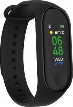 Denver BFH-240 - Activity Tracker - Fitnessband - Hartslagmeter - Bloeddrukmeter - Afstandmeter - Stappenteller - Zwart — thumbnail 1