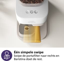 PHILIPS  BAR302/20 Baristina - Semi-automatische espressomachine - Premium Wit — thumbnail 5