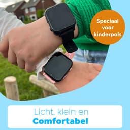 Wiesba WB5 - smartwatch kinderen - gps horloge kind - kinderhorloge bellen - gps tracker kinderhorloge - kinderhorloge met gps - kinderhorloge - Roze — thumbnail 5