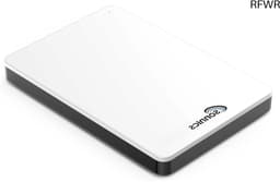 RFWR® 1TB USB 3.1 Type C Externe Draagbare Harde Schijf voor PC, Mac, Smart TV, XBOX en PS4/PS5 - Wit — thumbnail 1