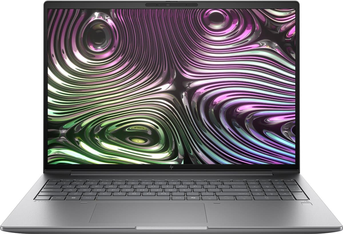 HP ZBook X G1i 16 inch Mobile Workstation PC Intel Core Ultra 5 235H 40,6 cm (16") WUXGA 16 GB DDR5-SDRAM 1 TB SSD Wi-Fi 7 (802.11be) Windows 11 Pro AI Workstation, AI PC Zilver — afbeelding 1