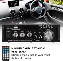 Audio Versterker - Stereo Versterker - Amplifier- Complete Set — thumbnail 3
