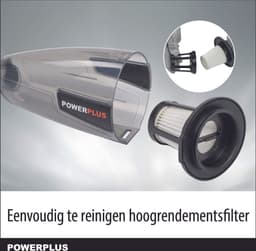 Dual Power accu kruimelzuiger POWDP6030 - 20V draadloze stofzuiger - verlengbaar - zonder accu en lader - met 2 acc. — thumbnail 5